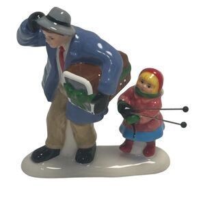 Dept 56 Original Snow Village Our First Television Figurine 2006